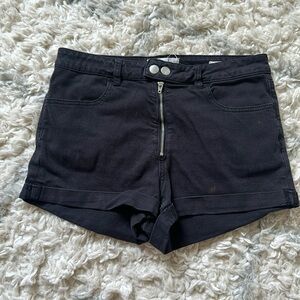 Black High Rise Pacsun Shorts